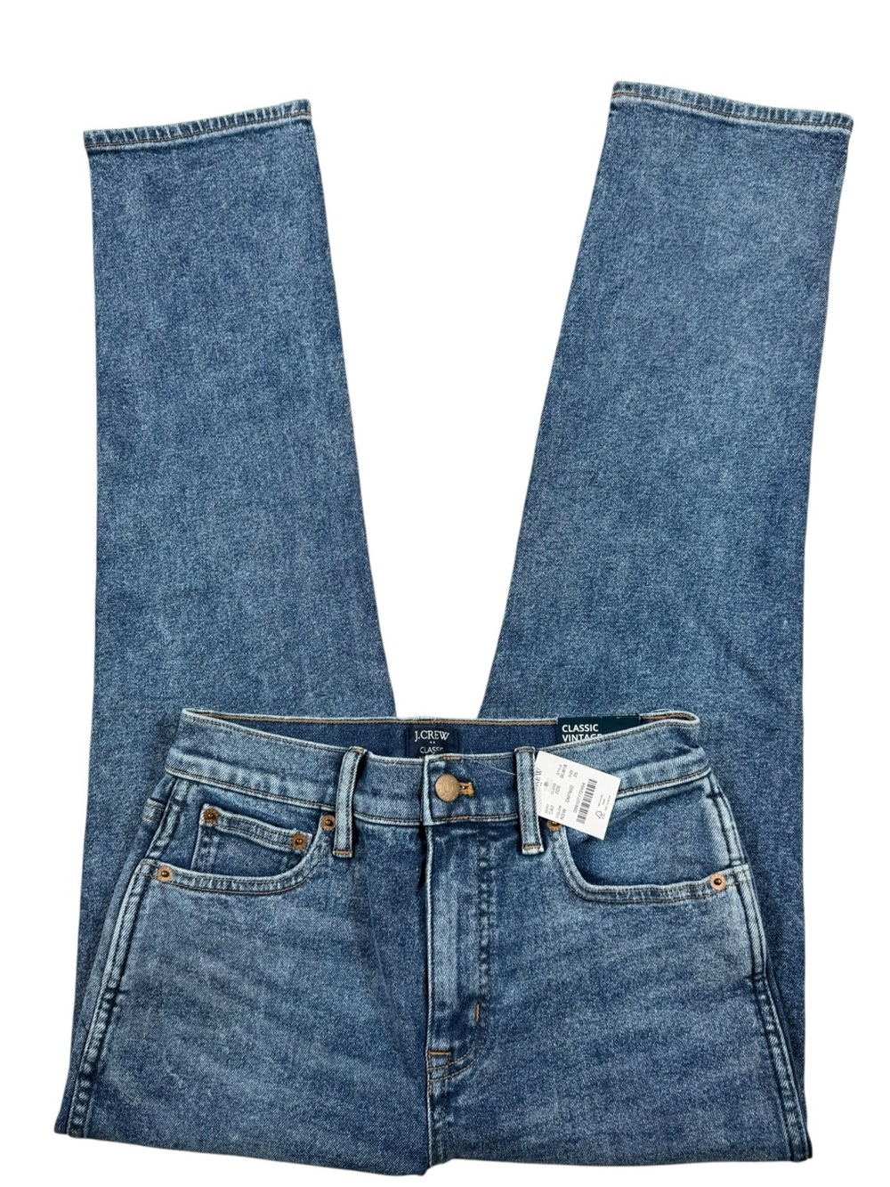 J. Crew Classic Vintage All-Day Stretch jeans, NWT, 25.